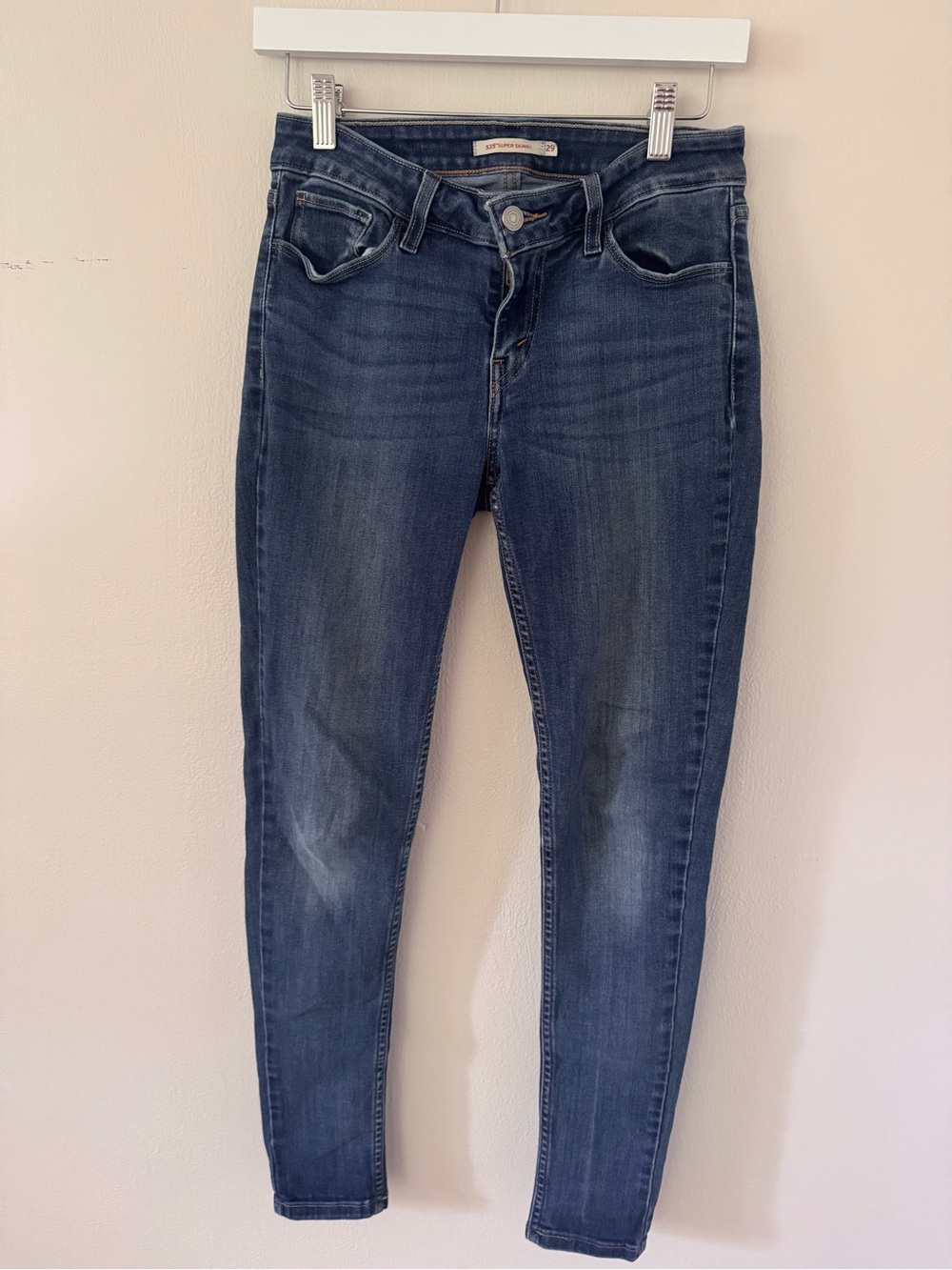 Levi Strauss 535 Super Skinny Size 29